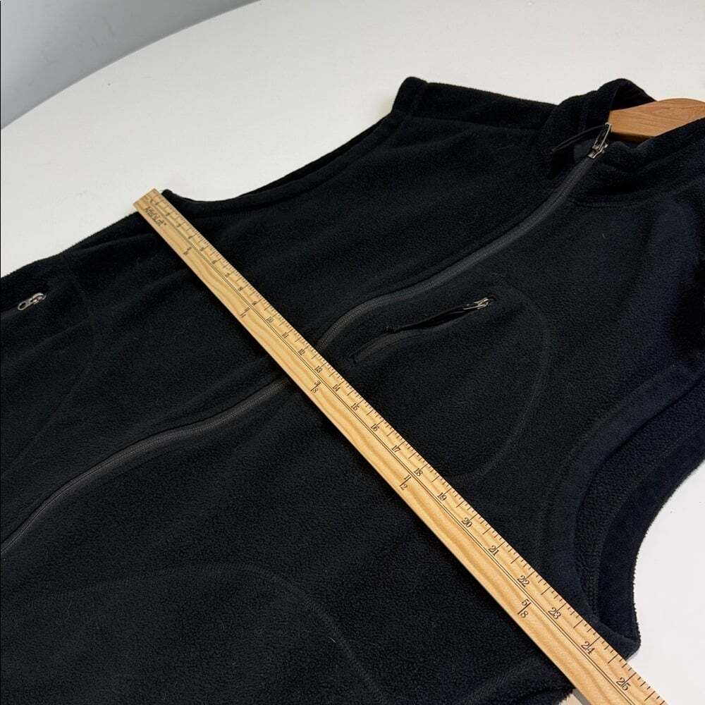 MEC Men's Black Fleece Vest Vintage Size Extra Large - Picture 4 of 6
